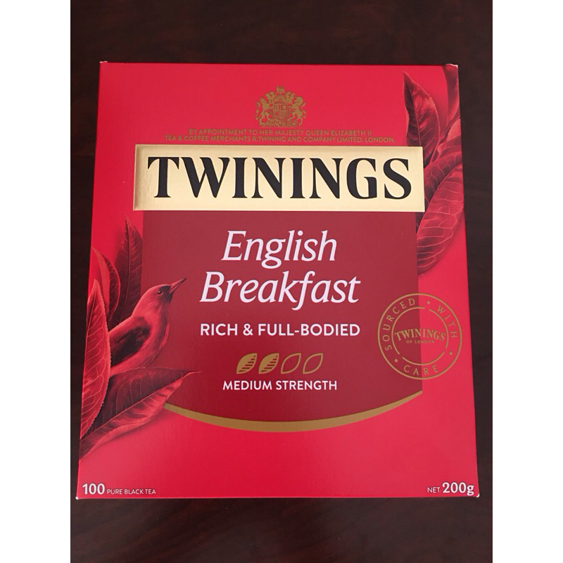Twinings唐寜經典英倫早餐茶(2g*100入/盒)