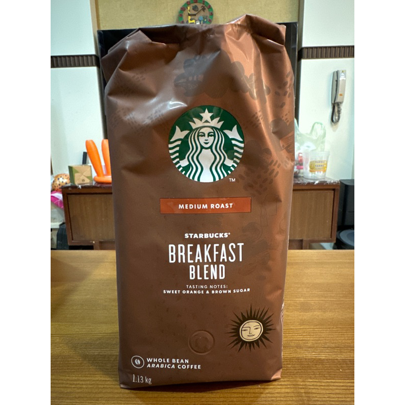 全新Costco星巴克早餐綜合咖啡豆1.13kg(有效期限2024.07.27)