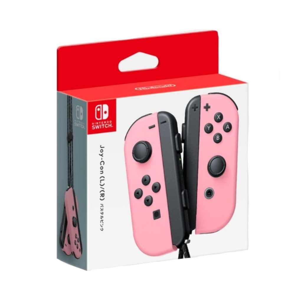 任天堂 Switch Joycon Joy-con控制器 手把 淡雅粉紅 原廠 台灣公司貨