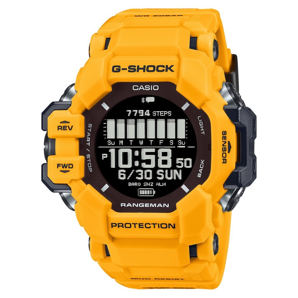 G-SHOCK / GPR-H1000-9 / 卡西歐 CASIO 心率監測器內建GPS 台灣原廠公司貨