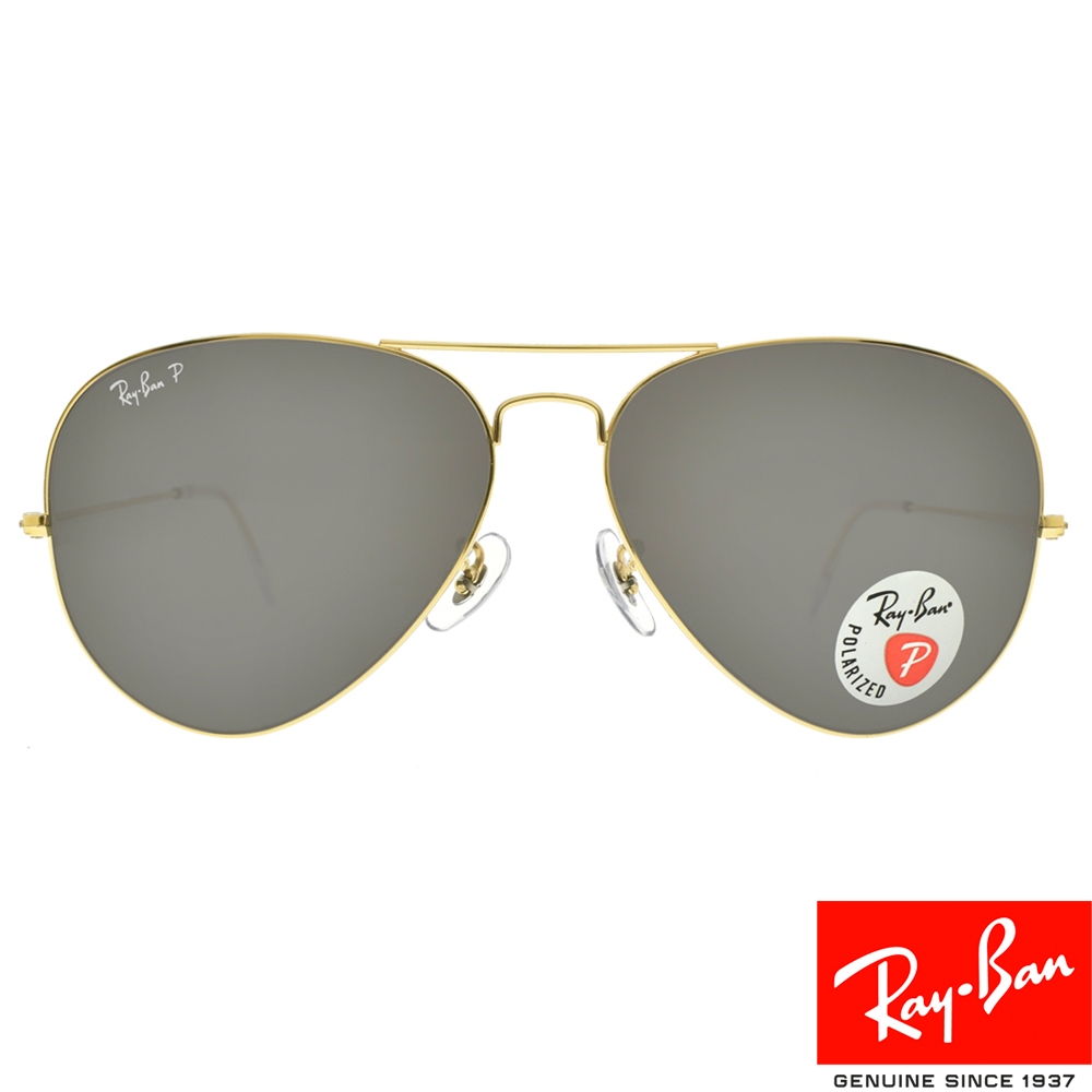 RayBan雷朋 偏光太陽眼鏡 RB3025 919648-62mm 飛官款 - 金橘眼鏡