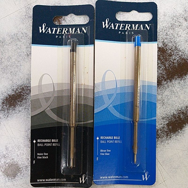 【橘子賺罐罐】威迪文 WATERMAN 原子筆芯F尖 藍黑