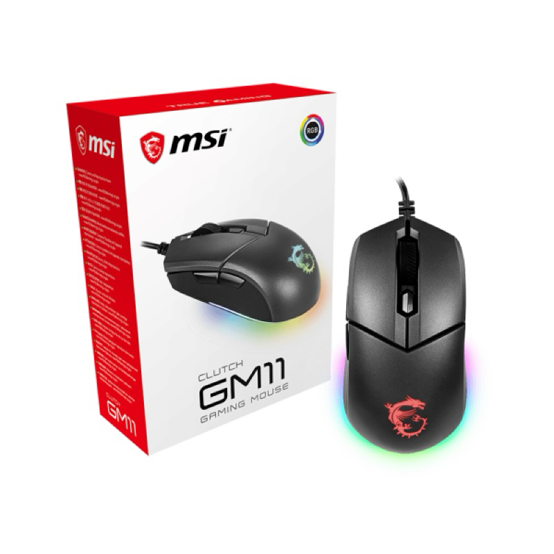 MSI GM11電競滑鼠（二手）