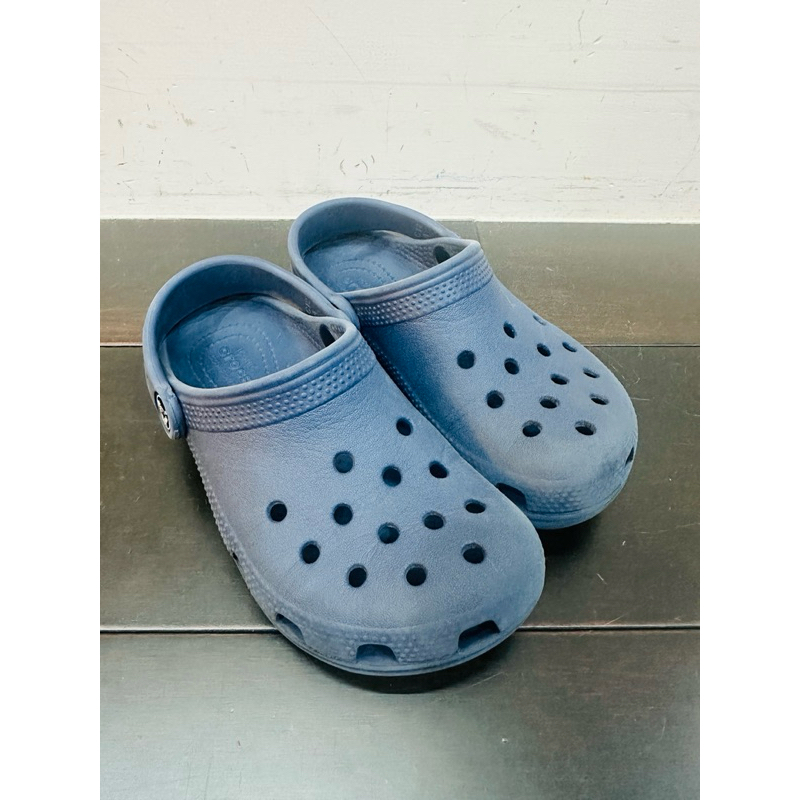 「二手」 Crocs 12號 18.5公分 兒童 涼鞋 布希鞋