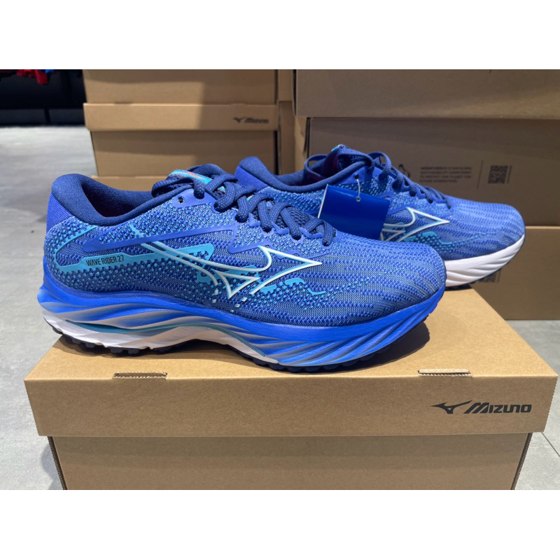 MIZUNO J1GD230325 WAVE RIDER 27 女款慢跑鞋