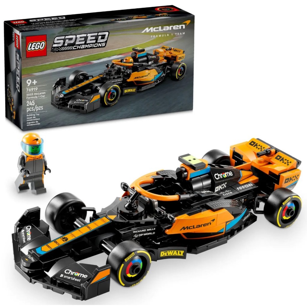 正版樂高 SPEED系列 LEGO 76919 麥拉倫 2023 McLaren F1 Race Car