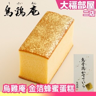 日本金澤名菓 烏雞庵 烏骨雞金箔蜂蜜蛋糕 金箔蛋糕 蛋糕禮盒 栗子蜂蜜蛋糕 伴手禮 送禮 彌月禮盒 新年 長輩送禮 過年