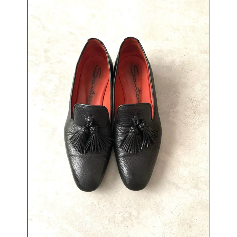 &lt;二手&gt; 義大利 Santoni 經典手工牛津鞋