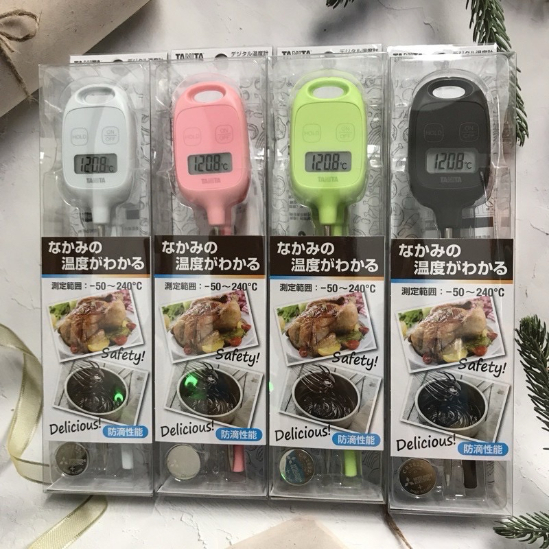 日本  TANITA  TT-583  料理溫度計  防滴溫度計  廚房烘焙必備～4色可選