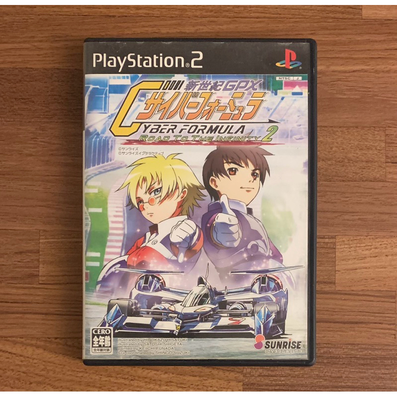 PS2 閃電霹靂車2 無限之道 新世紀GPX 正版遊戲片 原版光碟 日文版 日版適用 二手片 SONY