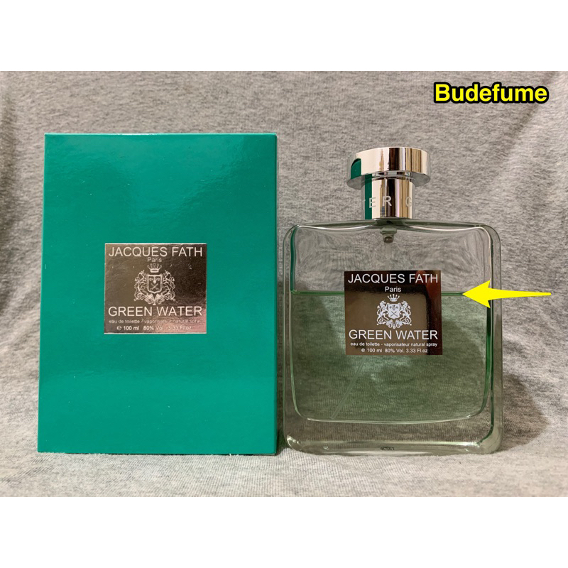 《二手》Jacques Fath Green Water 綠水男性淡香水100ml