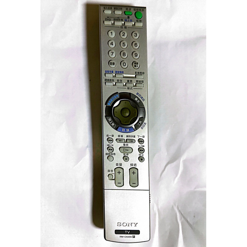 SONY TV遙控器(RM-CA006)