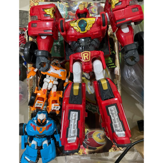 台灣正版好物 現貨 機器戰士Tobot R XY 可變形 機器人 戰隊 玩具 公仔 無盒 保存良好 狀況如圖 3隻一起賣
