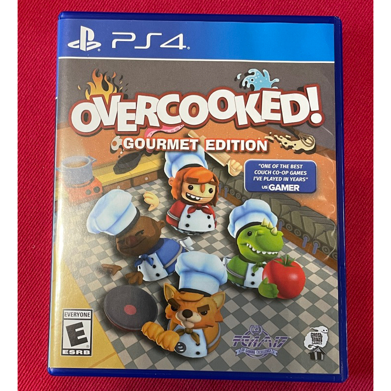 鯨魚屋 PS4 二手 煮過頭 OVERCOOKED 美版 英文版