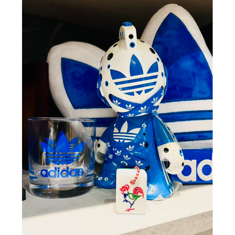 【 shower’s 】adidas originals 愛迪達 麻將吊飾 鑰匙圈 已絕版 非賣品 全新正品 小物 收藏