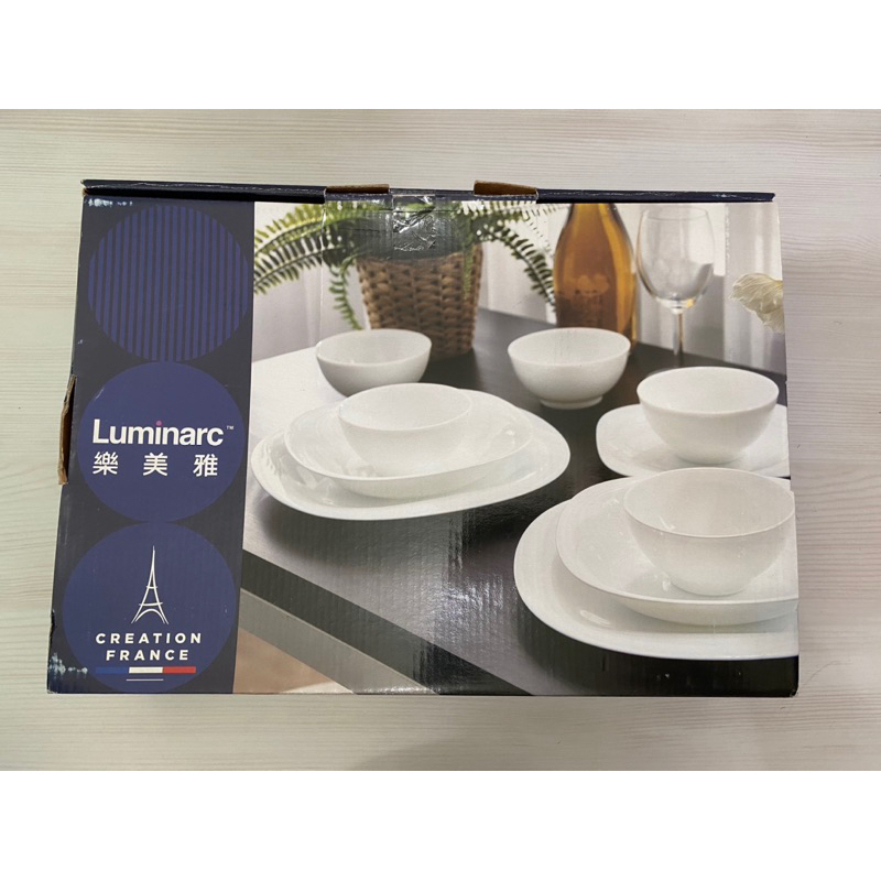 ✶PALI PALI✶ 全新 Luminarc樂美雅強化餐具10件組 SP-2105