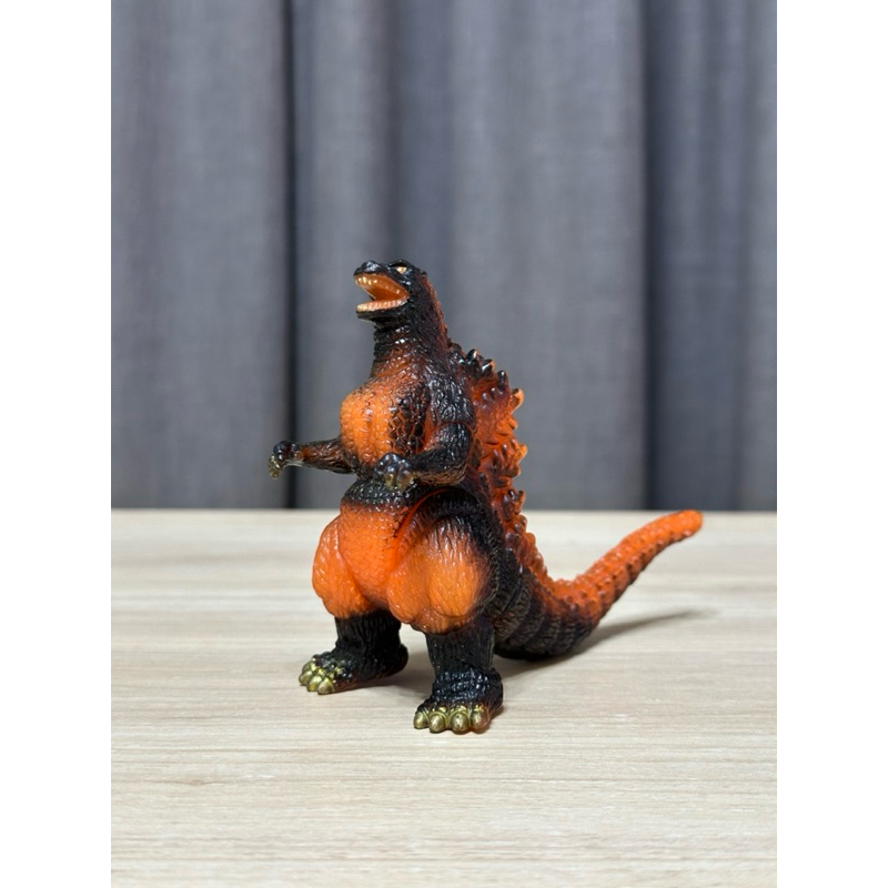 【小卡卡的收藏】 Bandai 萬代 1993年紅蓮哥吉拉Godzilla  韓國製軟膠 高約10cm 如圖 799