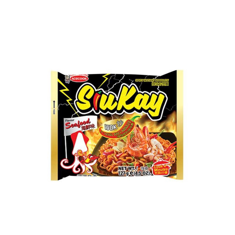 越南🇻🇳Acecook 特辣海鮮炒麵 Mi Siu Kay Spicy Noodles 泡麵🍜