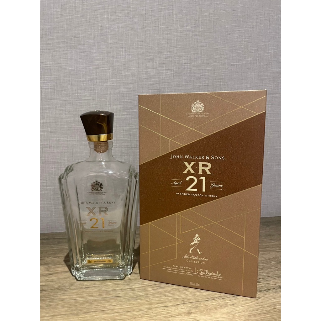 ◤酒瓶裝飾◢約翰走路XR21空酒瓶+空盒 DIY 裝飾