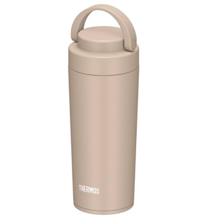 膳魔師 THERMOS JOV-420系列 可提式不鏽鋼保溫杯 保冷瓶 隨手杯 420ml 隨行杯 環保 咖啡色