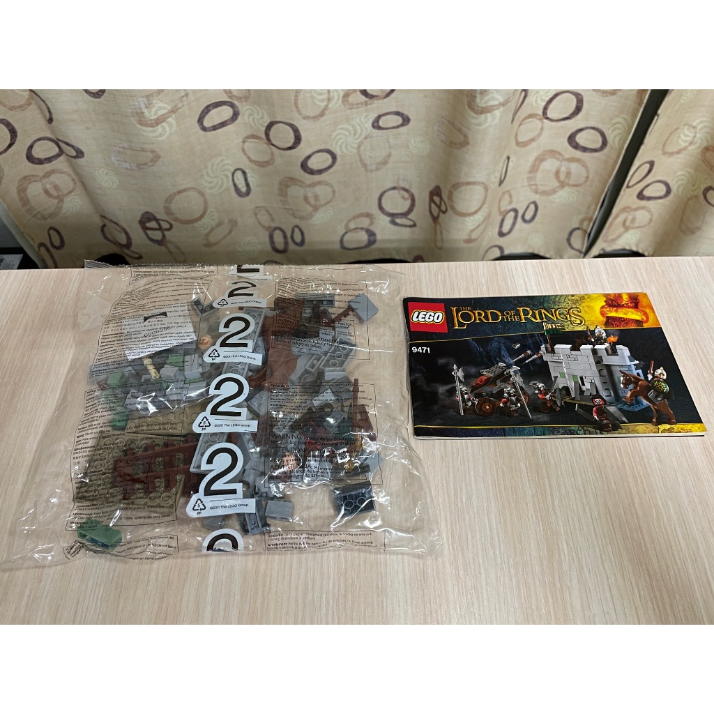 LEGO 9471 Uruk-hai Army 半獸人軍團 樂高 玩具 積木 魔戒系列 絕版 伊歐墨 洛汗士兵 城牆_A