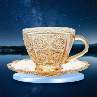 台灣現貨 咖啡杯套組 一套 茶杯套組 ins 北歐風 玻璃杯 咖啡杯 精緻 歐式 杯子 茶杯 熱飲杯 杯子組 杯子