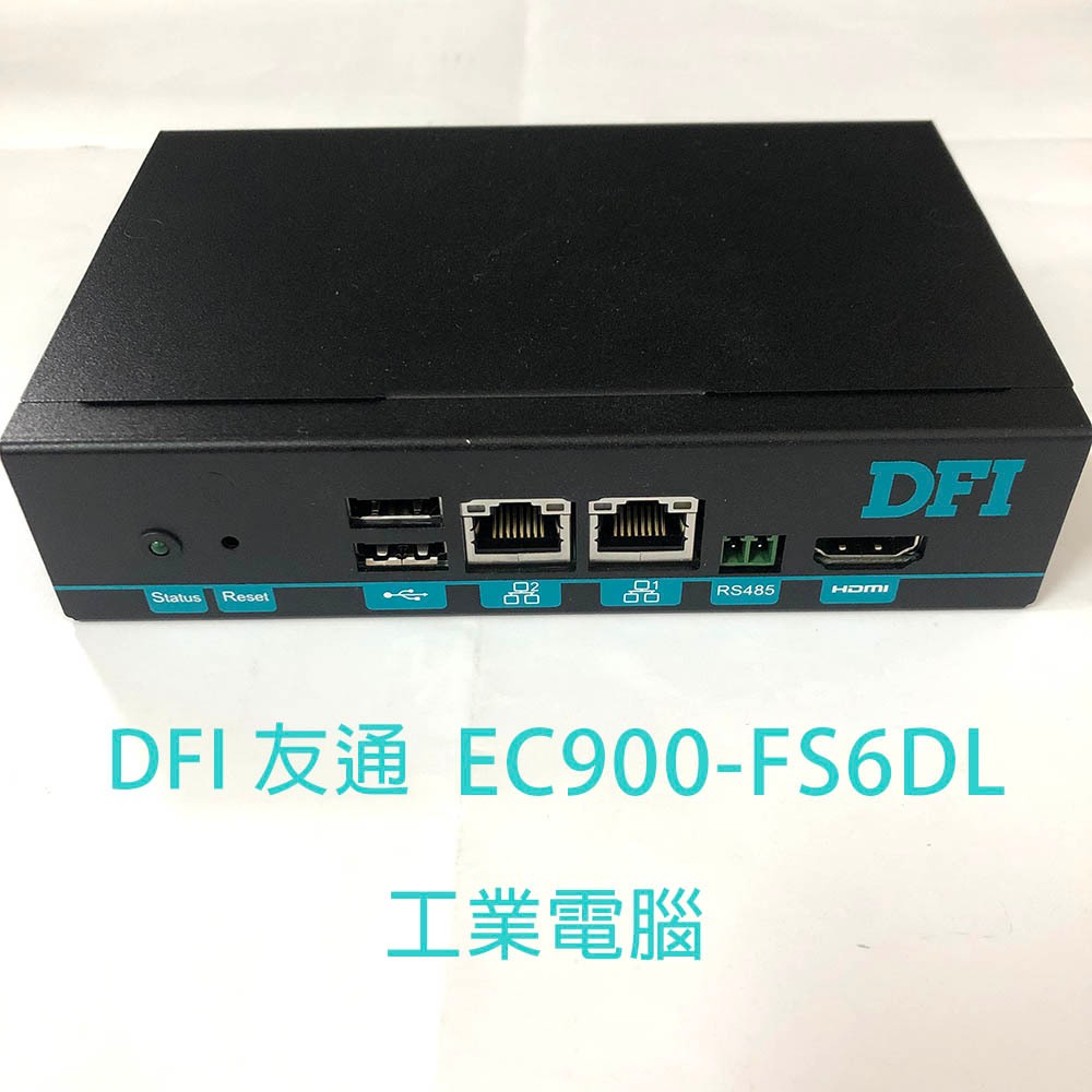 友通 DFI 無風扇嵌入式 工業電腦 EC900-FS6DL