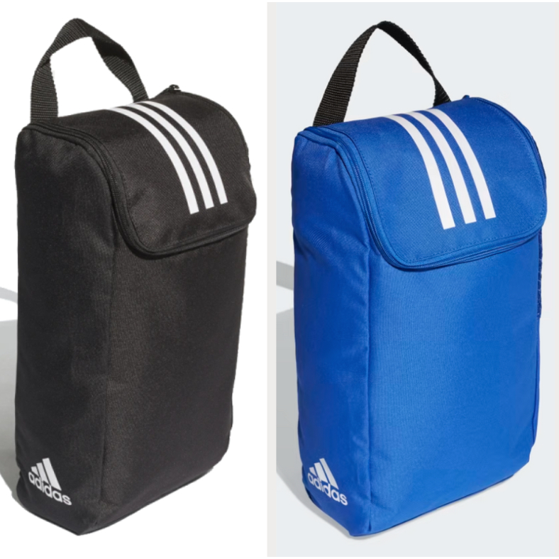 [ ADIDAS ] TIRO SHOE BAG 鞋袋 足球鞋袋 運動包裝 黑色 DQ1069 藍色 DU2010