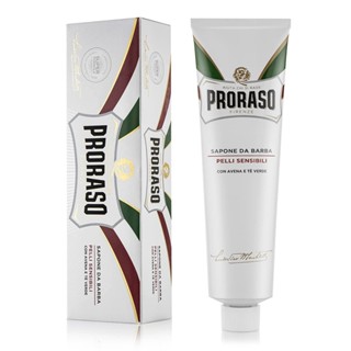 Proraso 敏感肌刮鬍膏（白標）刮鬍泡 刮鬍皂 刮鬍乳 刮鬍霜 刮鬍露 剃鬚膏剃鬚泡 刮鬍凝膠 剃鬚皂 刮鬍膠 泡沫