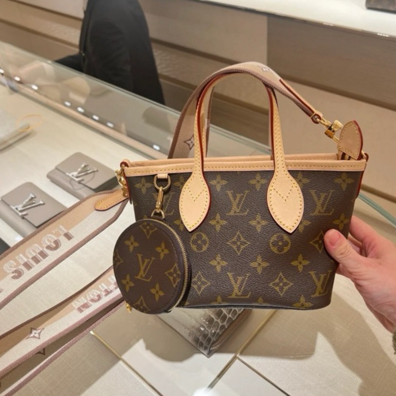 【𝐂𝐚𝐬𝐞𝐬】Louis Vuitton｜M46705 Neverfull BB LV托特包 側背包 麻將包 精品代購