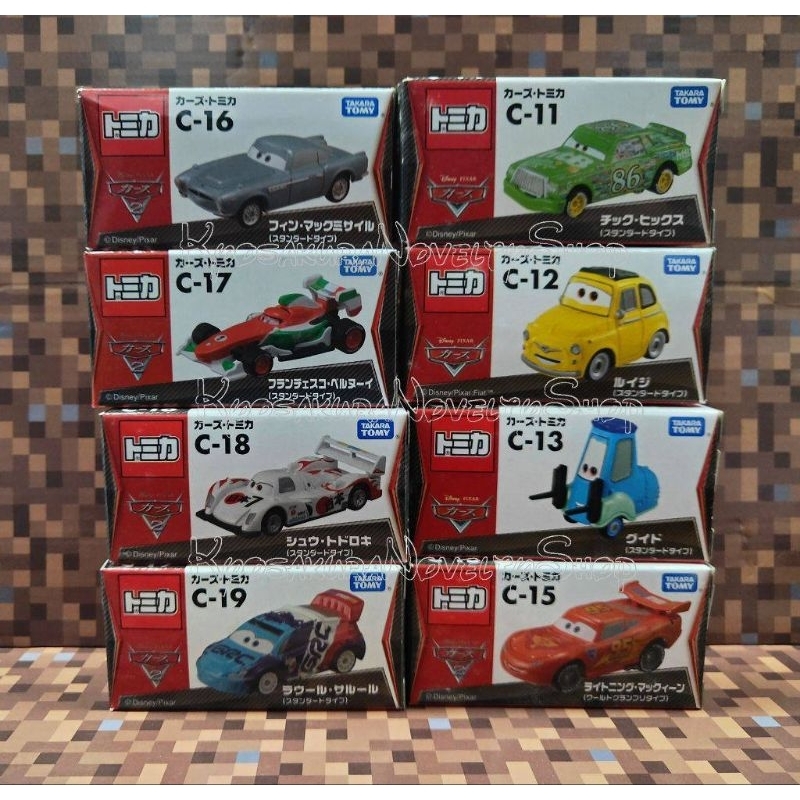 京櫻小舖 TOMICA トミカ 迪士尼 Cars 汽車總動員 絕版品 路霸 超哥 轟太郎