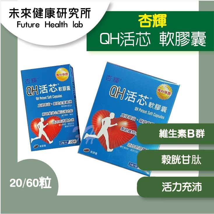 『限時免運』杏輝 QH 活芯軟膠囊 魚油 台灣製  ☘︎未來健康☘︎