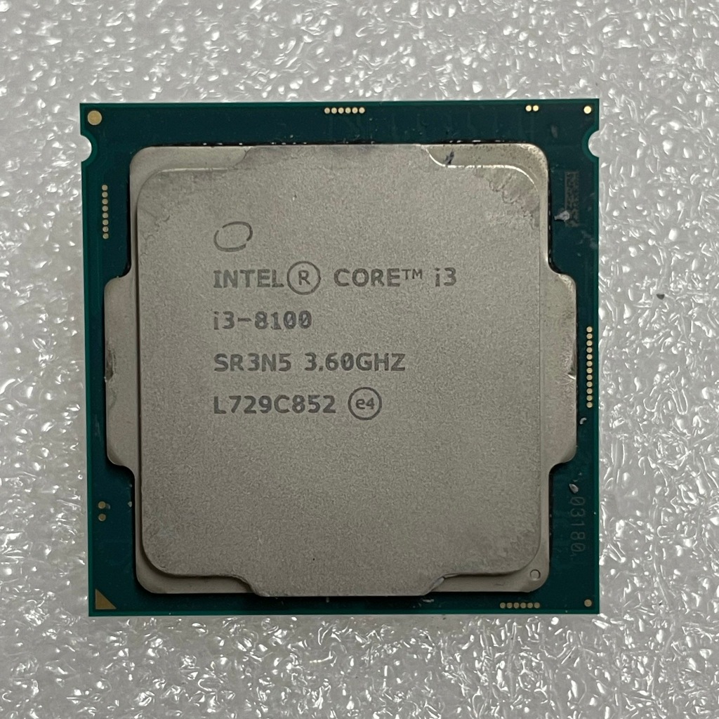 Intel i3-8100 附風扇