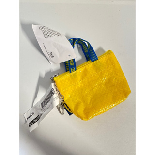 現貨 IKEA 宜家家居 購物袋造型 零錢包 防水 鑰匙圈 吊飾