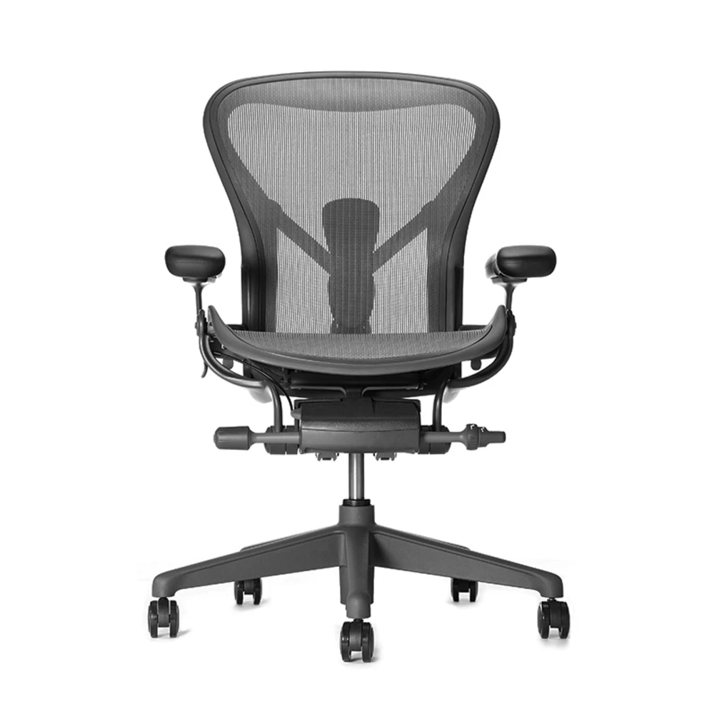 (已預訂保留)【二手】Herman Miller Aeron 2.0 人體工學椅 - 石墨黑 (C size)