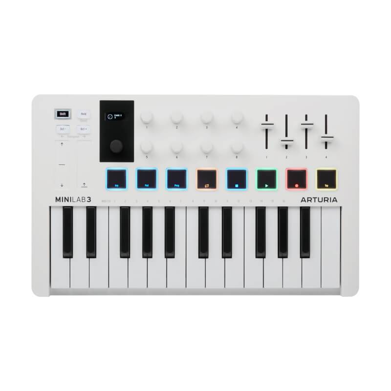音樂聲活圈 | Arturia MiniLab 3 MKIII 25 鍵 MIDI 主控鍵盤 原廠公司貨 全新