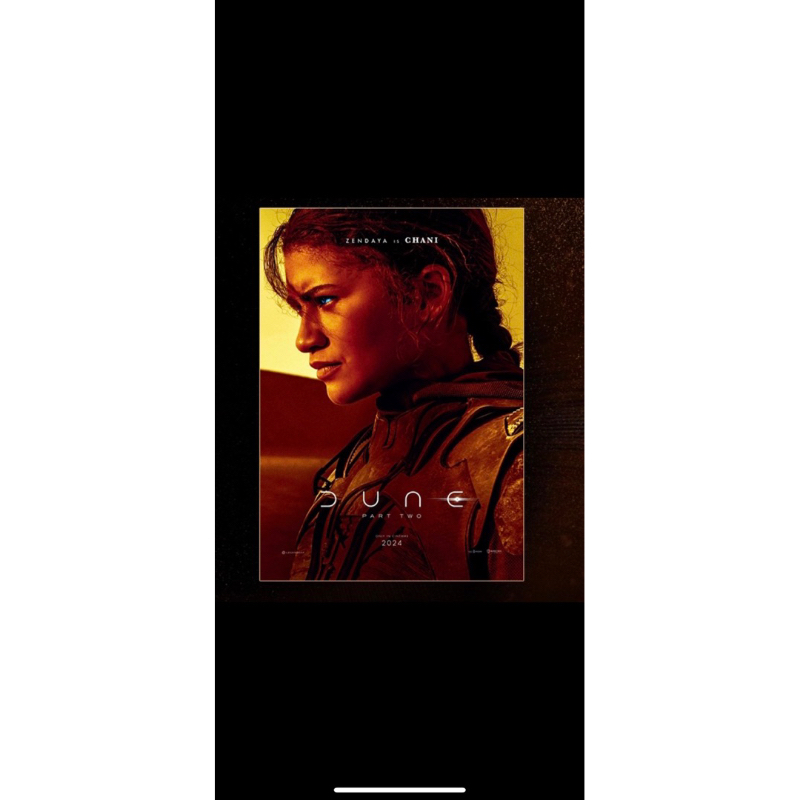 沙丘2(Dune: Part Two) 威秀IMAX全新週邊 含海報4張（保羅、荃妮、雙人、IMAX）和滑鼠墊、飲料杯