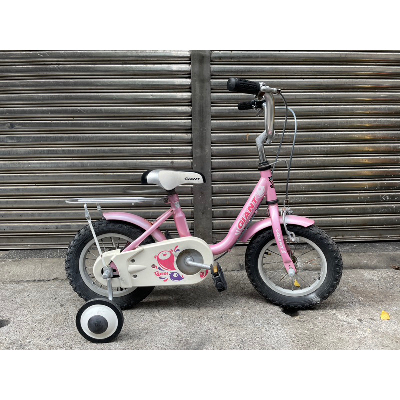 🉐️Giant 捷安特 KJ125 12吋腳踏車 二手兒童車 中古兒童自行車 粉紅色 💓 原價$2980