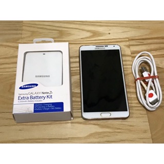 售九成五新白 Samsung Galaxy Note 3 SM-N900U