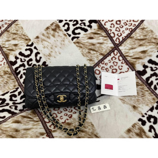❌（已售出）Chanel 深藍金羊皮黛妃三用包