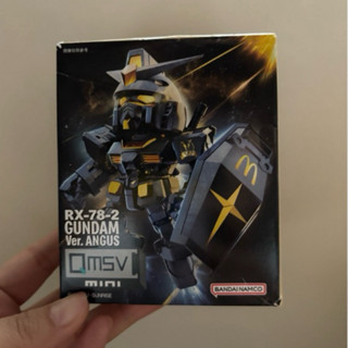 現貨 內地麥當勞限定 黑金鋼彈 鋼彈 RX-78–2 GUNDAM 安格斯厚牛堡 麥當勞