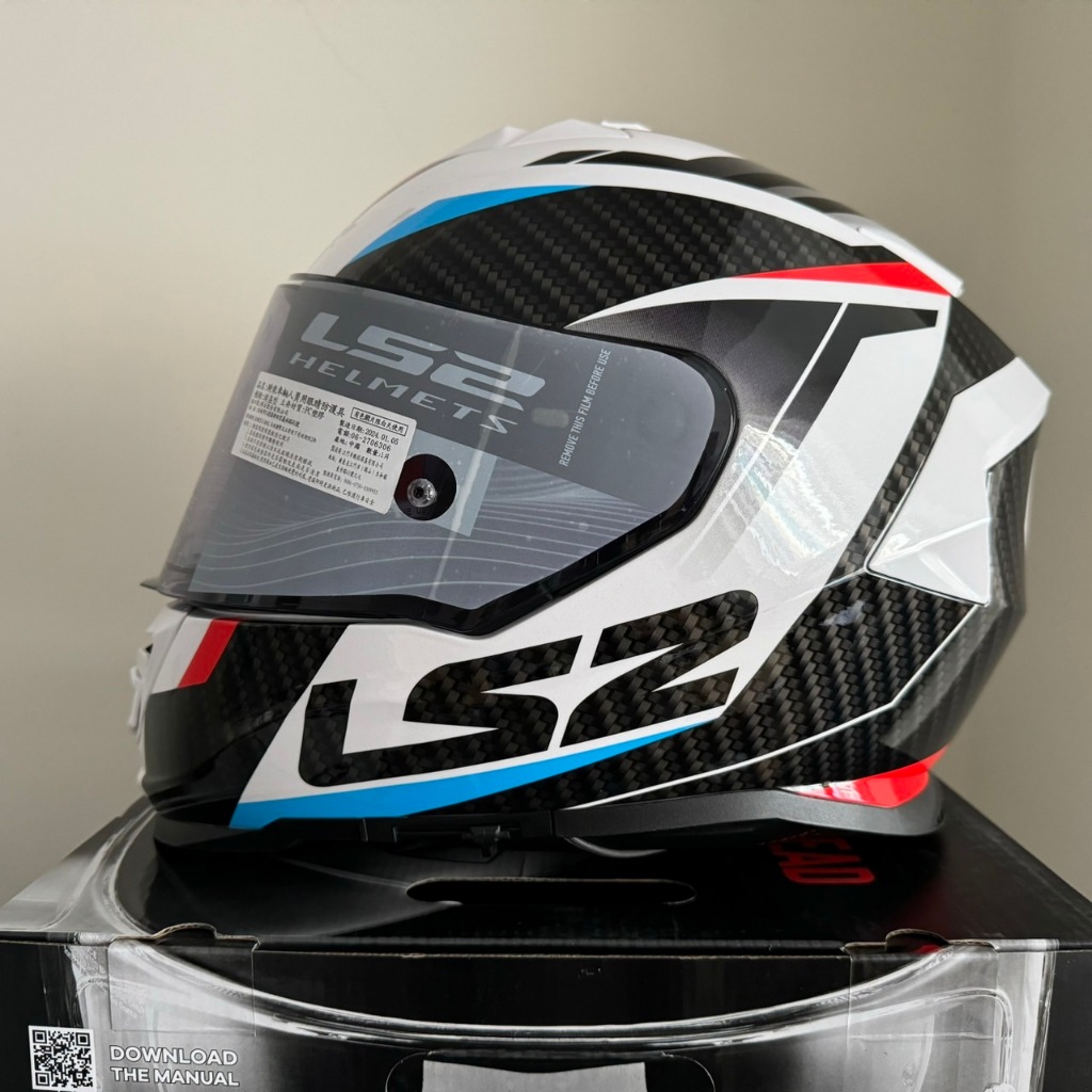 🎉送豪禮🎉LS2 FF800 STORM-II RACER 白紅藍 全罩 安全帽 內墨鏡片 全可拆洗 公司貨