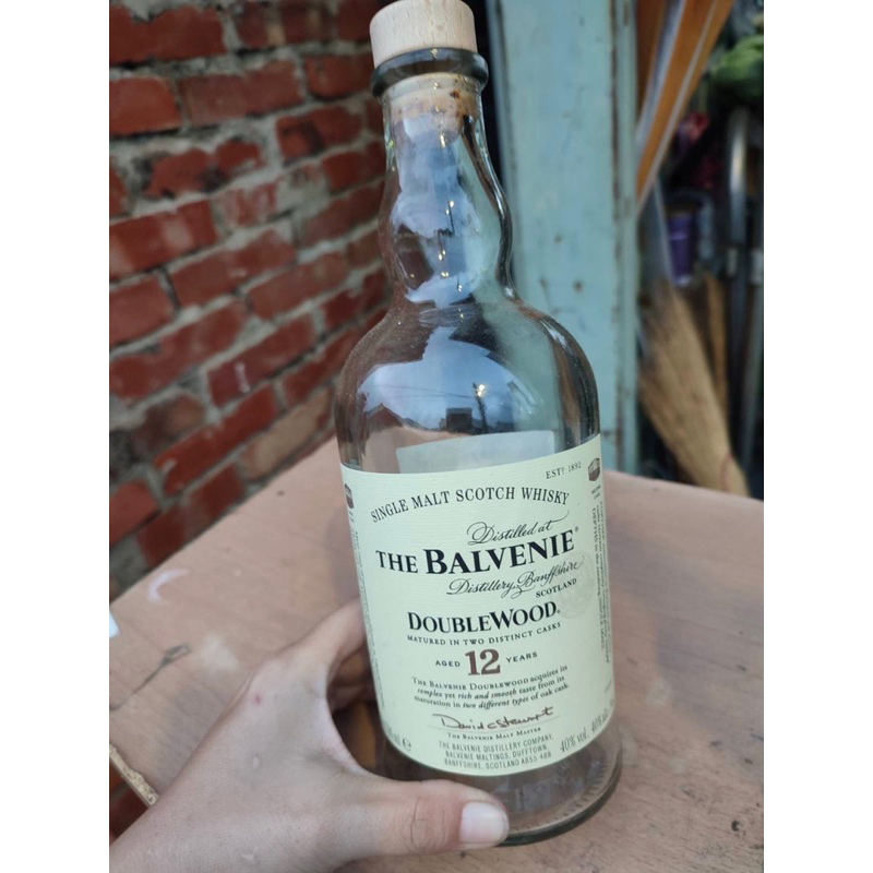［酒矸倘賣沒］THE BALVENIE 百富12年 威士忌40%空酒瓶700ml ⚠️無內容物
