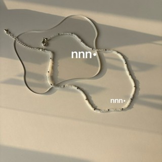 nnn•| 堅韌的自由 白配銀更加有個性 帶個性的項鍊！🫧