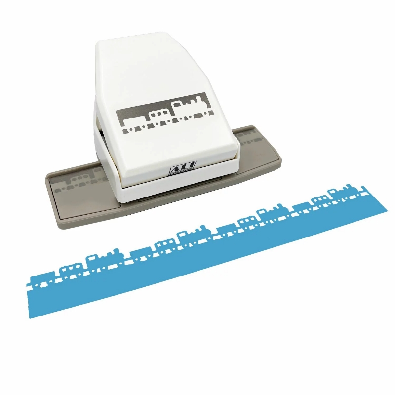 BP01 一列火車 小邊框造型打孔器 打洞器 打孔機 打洞機 花邊造型打孔器 花邊造型打洞器 台製