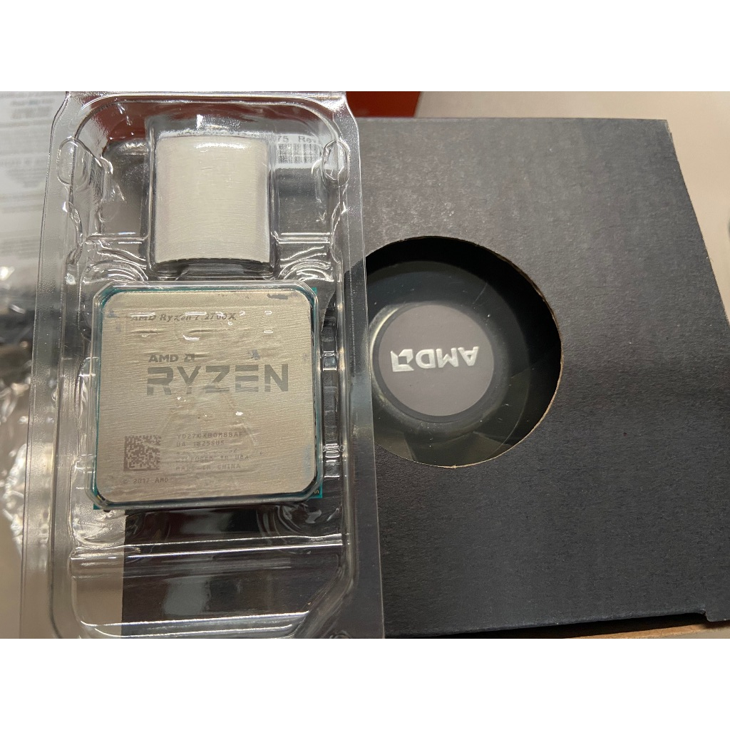 (二手)AMD Ryzen R7 2700X CPU 處理器