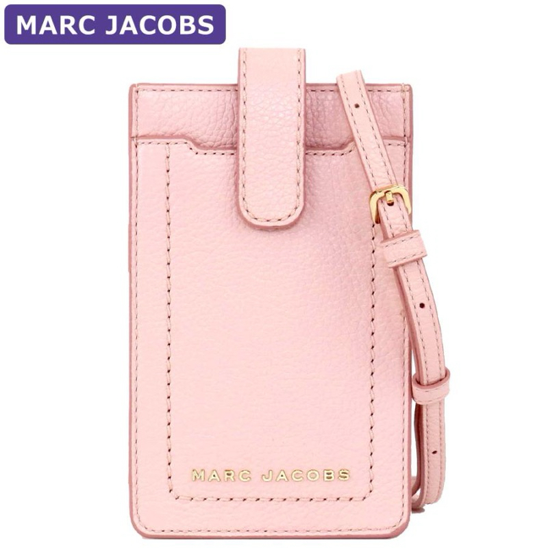 日本代購  全新現貨 熱賣 粉色 MARC JACOBS MJ 手機包 側背包 卡夾 證件包