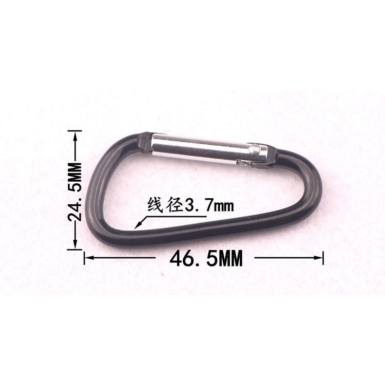 當天出貨  帳篷掛勾 鋁合金D型扣 露營扣 水瓶扣 掛鉤 登山扣 掛扣 鑰匙扣 背包扣