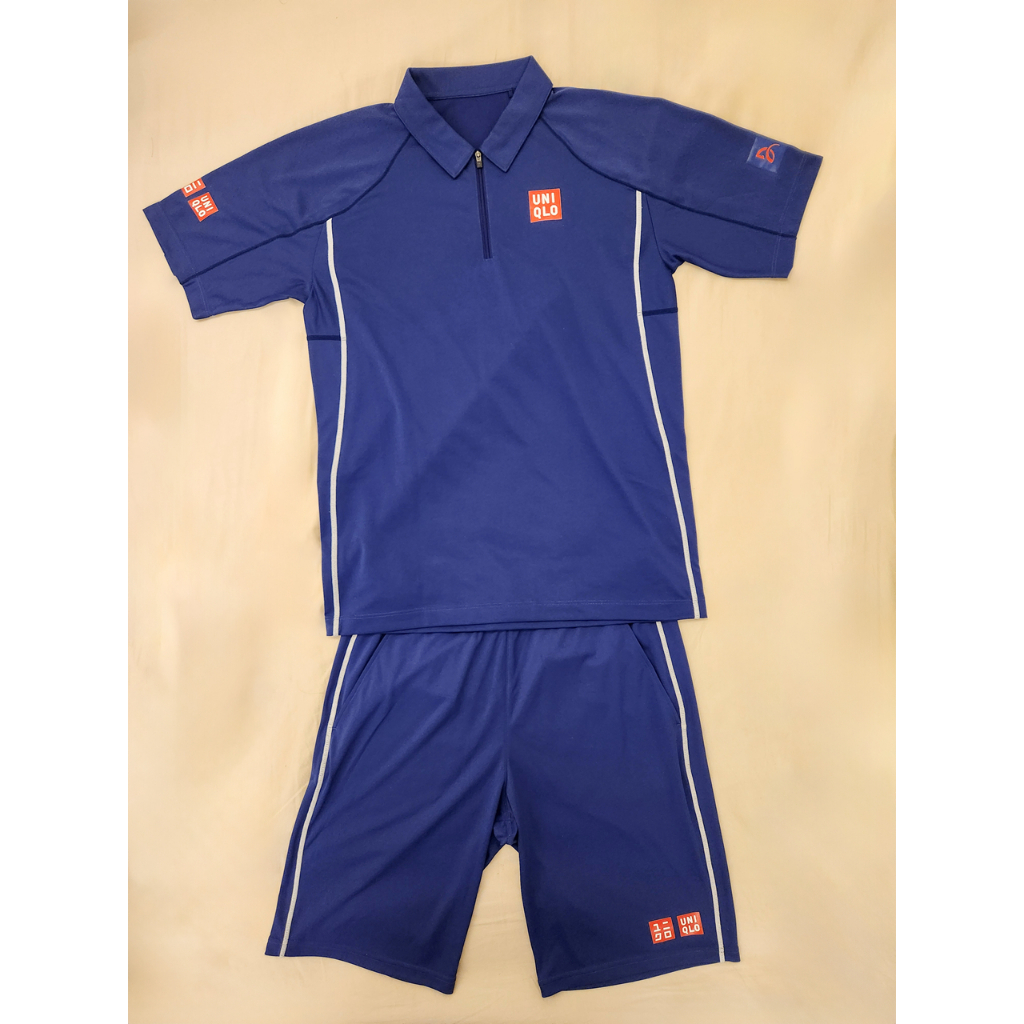 Uniqlo 網球 聯名 Novak Djokovic 2013 Polo Shirt Men Size M