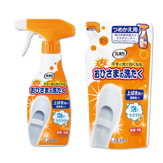 【現貨】日本進口 雞仔牌 洗鞋劑 鞋用除菌消臭噴霧 泡沫噴霧 洗鞋專用 去汙 除臭